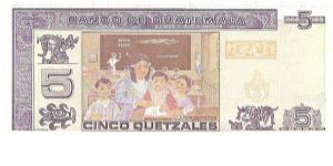 Banknote from Guatemala