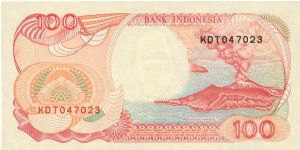 Banknote from Indonesia