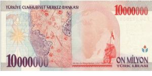 Banknote from Turkey