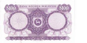 Banknote from Malaysia