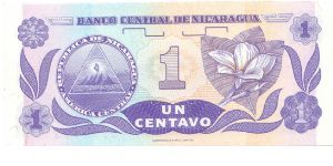 Banknote from Nicaragua