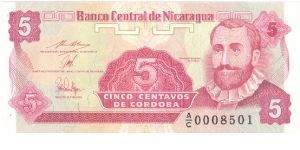 Banknote from Nicaragua