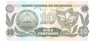 Banknote from Nicaragua