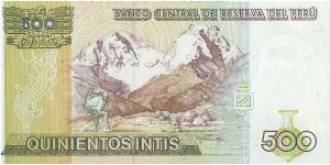 Banknote from Peru