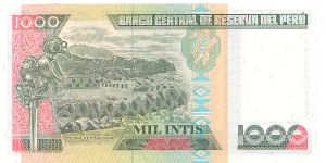 Banknote from Peru