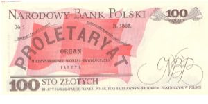 Banknote from Poland