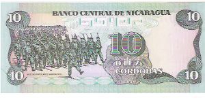 Banknote from Nicaragua