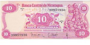 SERIE E

10 CORDOBAS

39957936

P # 134 Banknote