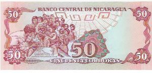 Banknote from Nicaragua