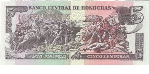 Banknote from Honduras