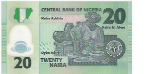 Banknote from Nigeria