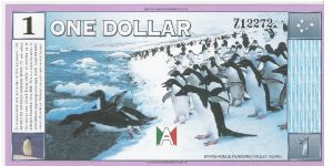 ANTARCTICA

ONE DOLLAR

Z 12272 Banknote