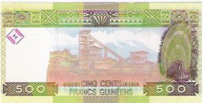 Banknote from Guinea