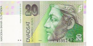 20 KORUN

S70395142

NEW 2004 ISSUE Banknote