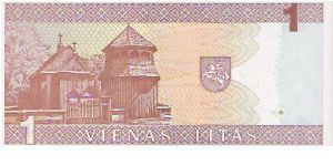 Banknote from Lithuania