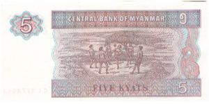 Banknote from Myanmar