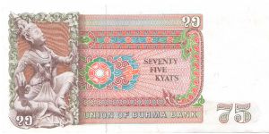 Banknote from Myanmar