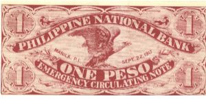 Banknote from Philippines