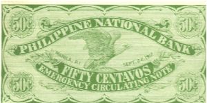 Banknote from Philippines