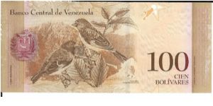 Banknote from Venezuela