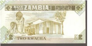 Banknote from Zambia