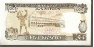 Banknote from Zambia