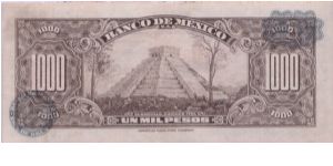 Banknote from Mexico