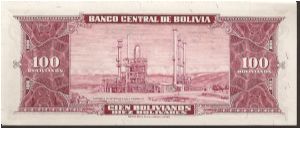 Banknote from Bolivia