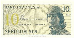 10 sen; 1964 Banknote