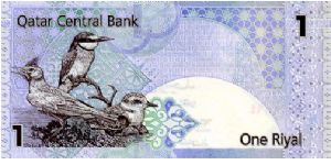 Banknote from Qatar