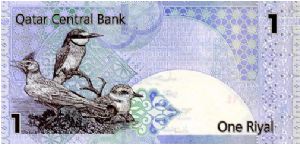 Banknote from Qatar