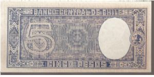Banknote from Chile