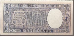 Banknote from Chile