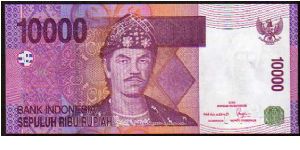 10'000 Rupiah
Pk New Banknote