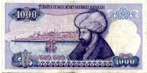 Banknote from Turkey