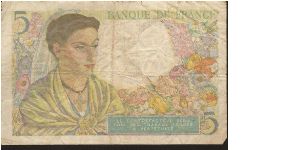 Banknote from France