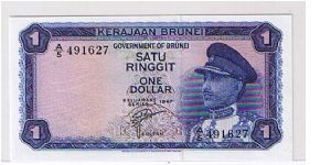 BRUNEI
  $1 -RINGGIT Banknote
