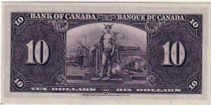 Banknote from Canada