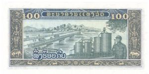 Banknote from Laos