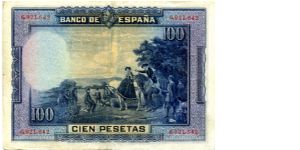 Banknote from Spain