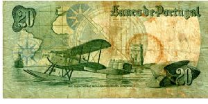 Banknote from Portugal