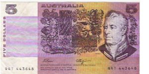 5 DOLLARS

QGT  443648

P # 44F Banknote