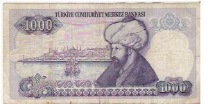 Banknote from Turkey