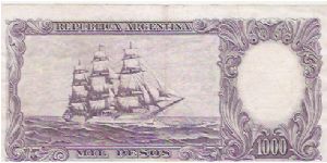 Banknote from Argentina