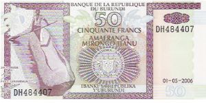 50 FRANCS

DH484407

NEW 2006 Banknote