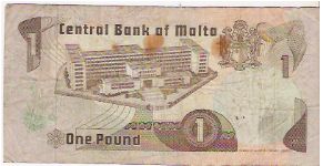 Banknote from Malta