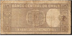 Banknote from Chile