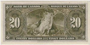 Banknote from Canada