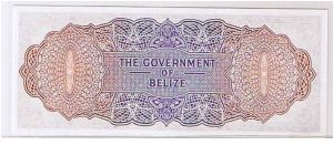 Banknote from Belize