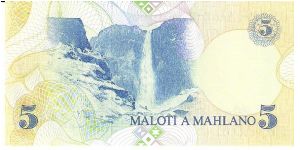 Banknote from Lesotho